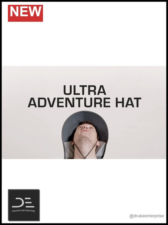 UPF 50+ Sun Hat with Neck Cape, Water Resistant Nylon, Packable main image 6